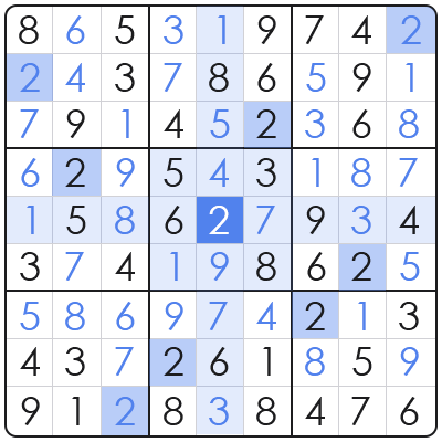 color sudoku game board